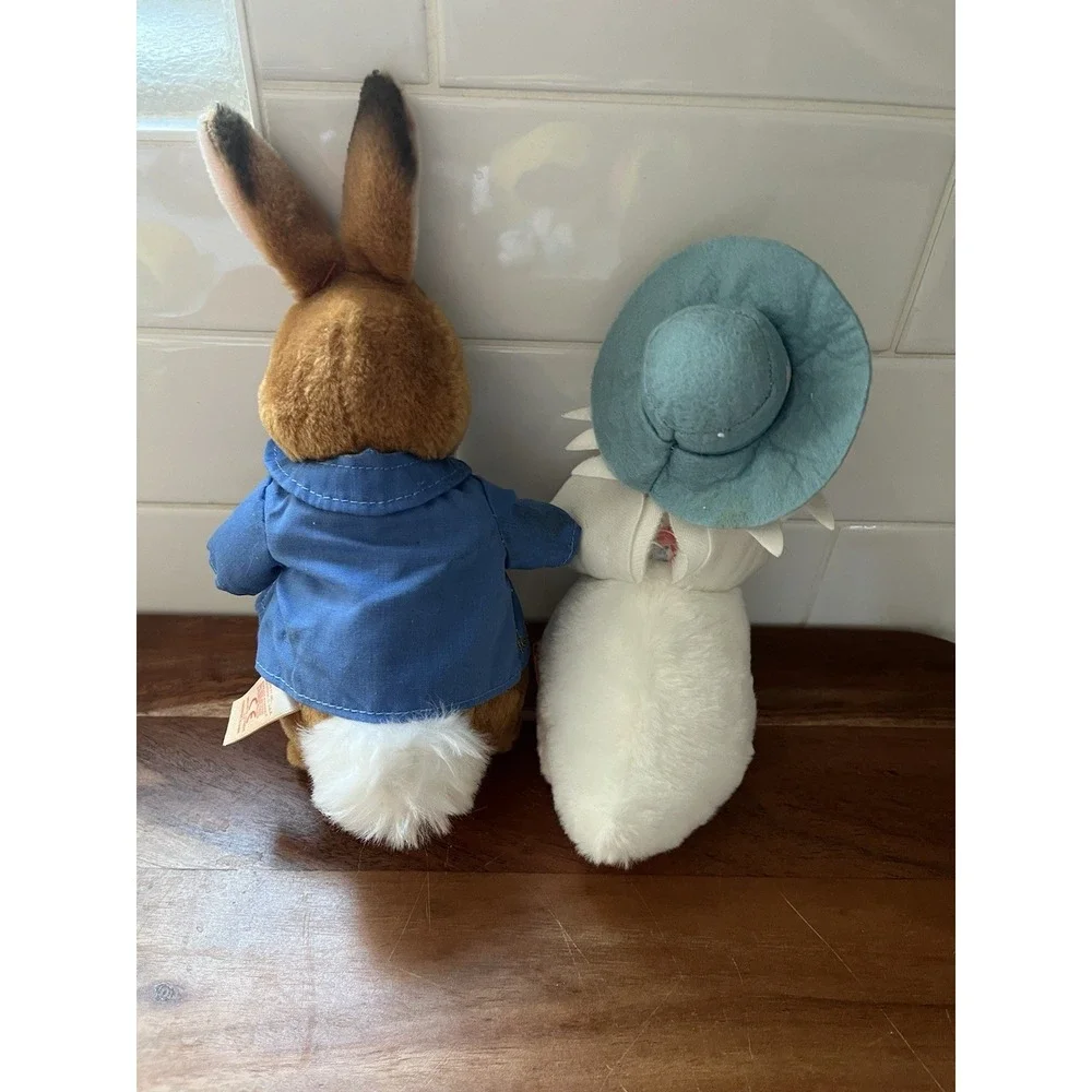 Ty Peter Rabbit & Jemima Puddle Duck Beanie Babies 2018 Movie Plush Lot 2
